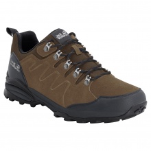 Jack Wolfskin Hiking Shoes Refugio Texapore Low (Suede, waterproof) brown Men